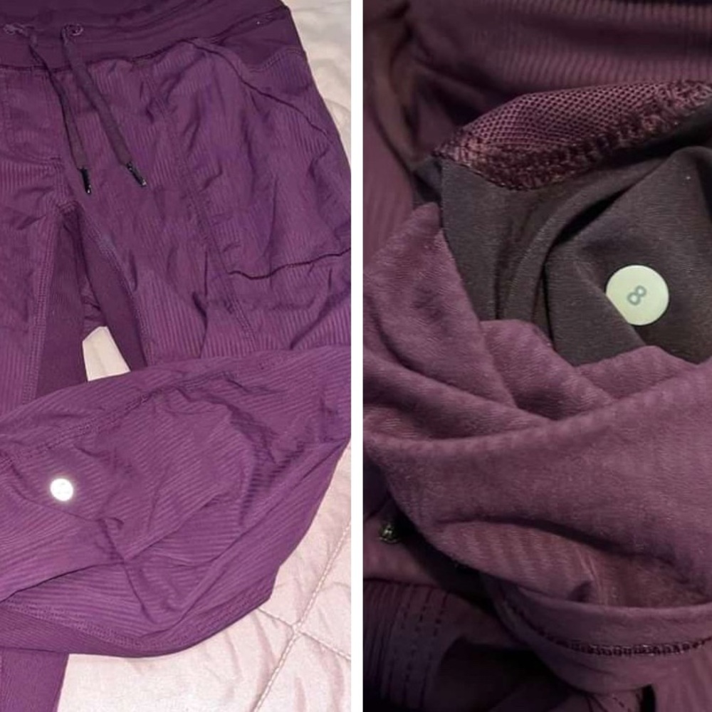 Lululemon Purple Joggers